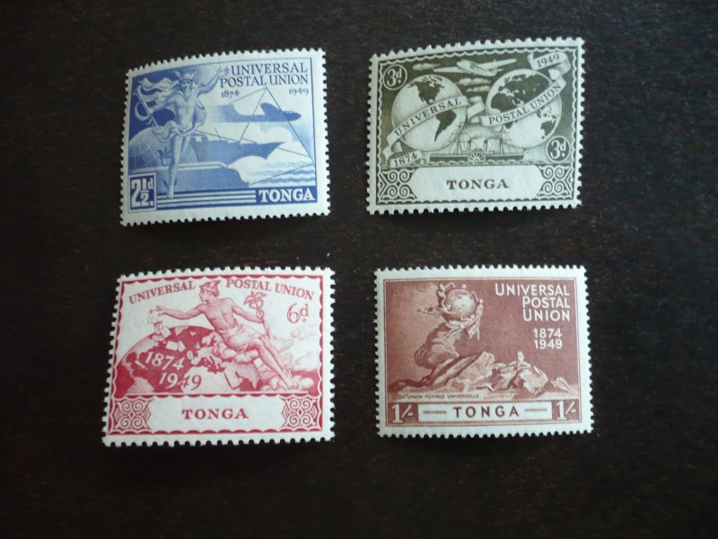 Stamps - Tonga - Scott# 87-90 - Mint Never Hinged Set of 4 Stamps