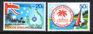 Cocos Keeling Islands 32-33 MNH VF