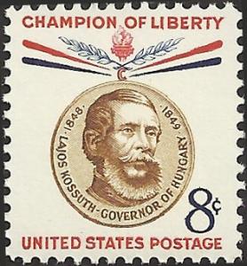 # 1118 MINT NEVER HINGED LAJOS KOSSUTH
