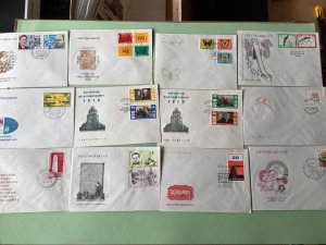 German Democratic Republic postal covers  12 items Ref A2225