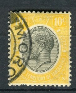 BRITISH KUT KENYA; 1920s early GV issue fine used 10c. value