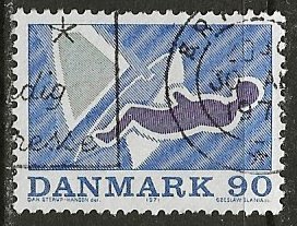 Denmark ~ Scott # 485 ~ Used