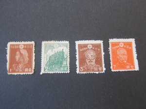 Japan 1942 Sc 325,28-9,333 MH