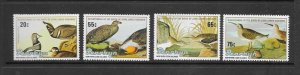 BIRDS - PENRHYN #311-14 AUDUBON  MNH