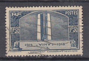 J45820 JL stamps 1836 france hv of set used #312 memorial