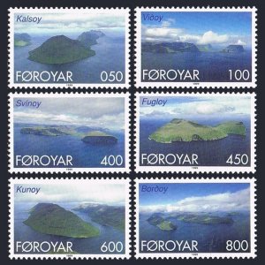 Faroe 356-361, MNH. Mi 352-357. Northern Islands, 1999. Kalsoy, Vithoy, Svinoy,