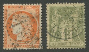 FRANCE #59, 84 USED 