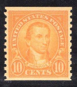 US STAMPS #603  MINT OG NH LOT #21110