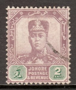 Malaya (Johore) - Scott #88 - Used - SCV $5.50