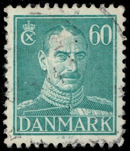 Denmark #287 King Christian X; Used (4Stars)