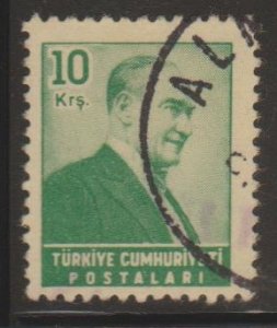 Turkey Sc#1198 Used