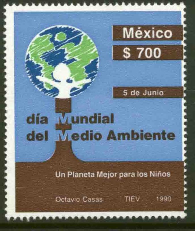 MEXICO 1651 World Environment Day MNH