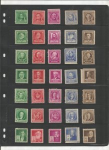 US SCOTT# 859-893, MNH,OG, COMPLETE SET