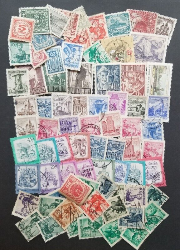 AUSTRIA Stamp Lot Used T4539