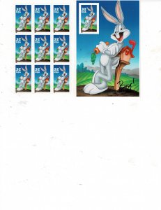 Loony Tunes Bugs Bunny 32c US Booklet Postage VF MNH #3137a