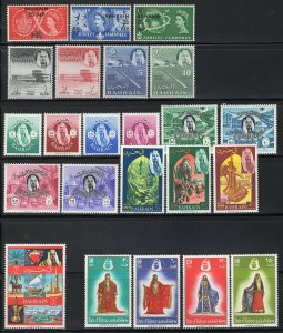 Bahrain 1933-75 Mostly Better Mint Selection High CV