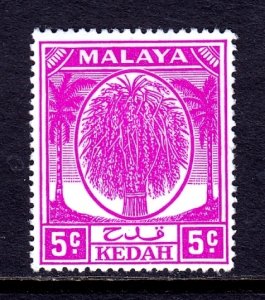 Malaya (Kedah) - Scott #65 - MH - Pencil/rev. - SCV $5.50