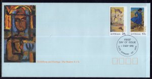 Australia 1191-1192 Paintings U/A FDC