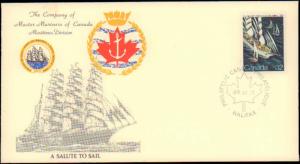 Canada, First Day Cover, Ships
