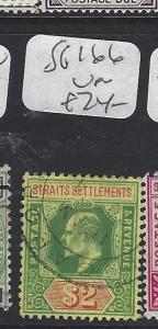 MALAYA  STRAIT SETTLEMENTS   (P0510B)  KE $2.00  SG 166   VFU