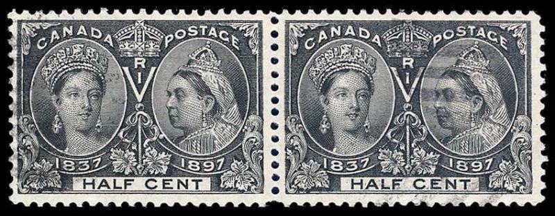 CANADA-f-a-1851-1899 ISSUES (TO 88c) 50  Used (ID # 83198)