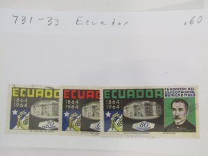 Ecuador 731-733