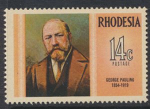 Rhodesia   SG 488   SC# 300  MVLH   Famous Rhodesians see scans / details 