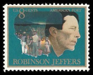 PCBstamps   US  #1485 8c Arts - Robinson Jeffers, MNH, (17)