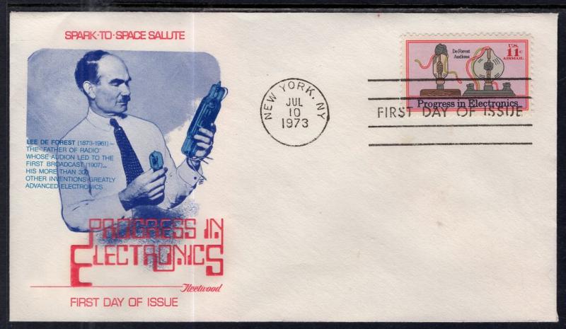 US C86 Electronics Fleetwood U/A FDC