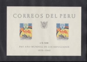 Peru Scott #C164a MNH S/Sheet