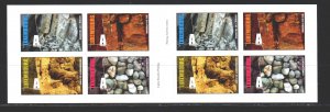 Luxembourg. 2005. booklet 1690-93. Minerals, geology. MNH.