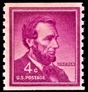 US 1058 MNH VF 4 Cent Abraham Lincoln