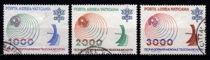 Vatican City 1978 Air Mail, Tenth World Telecommunications Day, Set [Used]