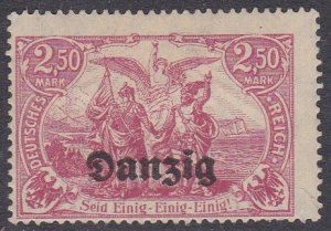 Danzig Sc #12 Mint Hinged