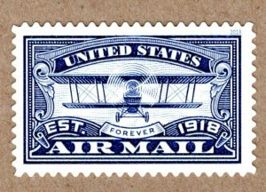  5281  100th Anniversary Air Mail Blue Stamp MNH