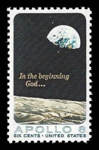 PCBstamps   US #1371 6c Apollo 8, MNH, (15)