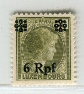 GERMANY; LUXEMBOURG OCCUPATION 1940s Charlotte surcharged MINT MNH 6pf. value