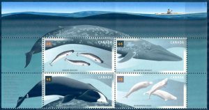 Canada 2000 Marine Life Whales Mi.1934/7 MNH