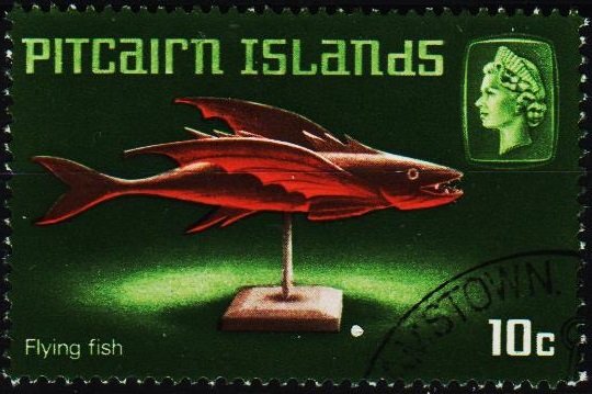 Pitcairn Islands. 1968 10c S.G.89 Fine Used