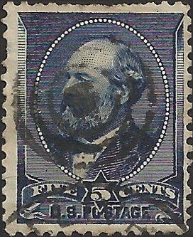 # 216 INDIGO USED FAULT JAMES A. GARFIELD