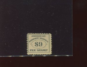 Scott RK26 Consular Fee American Foreign Service Revenue UNUSED Stamp w/APS Cert