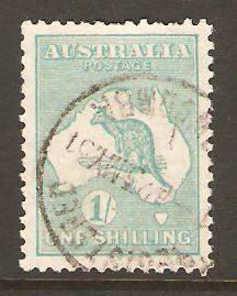 Scott # 98 Kangaroo & Map