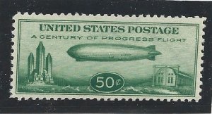 U.S Scott C 18  og/nh not used