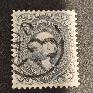 70b  Used / partial gum, very good centering clean cancel XF CSV 2750.00