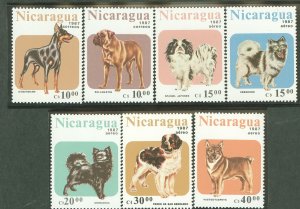 Nicaragua #1632-1638 Mint (NH) Single (Complete Set)