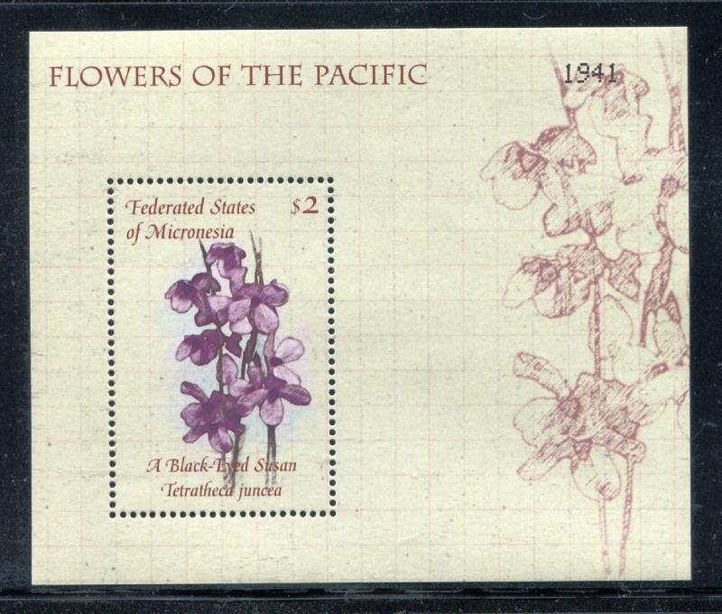 Micronesia 387-388, MNH,  Flowers Orchids 2000. x27150