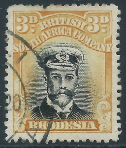 Rhodesia, Sc #124, 3d Used