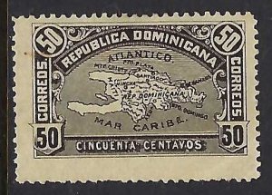Dominican Republic 118 MOG FORGERY MAP V857