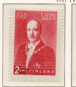 Finland 1941 Early Issue Fine Mint Hinged 2Mk. NW-221942