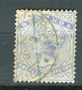BERMUDA; 1890s early classic QV issue fine used 2.5d value